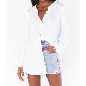 NEW SHOW ME YOUR MUMU alicia tunic in white